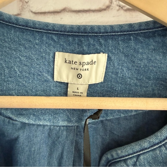 kate spade Blue Quilted Jacket - Picture 6 of 7